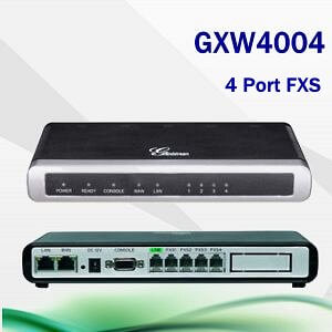 Grandstream GXW4004 Gateway - Grandstream Voip Gateway