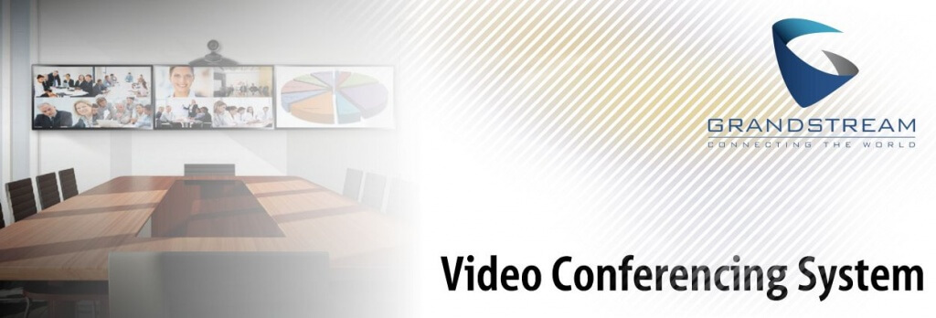 Grandstream Video Conferencing System AbuDhabi 1024x348 - Video Conferencing System Dubai UAE