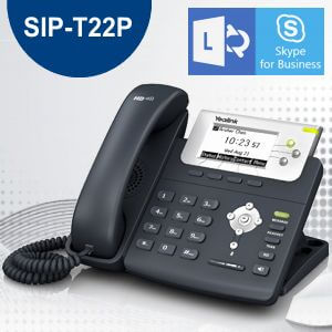 YEALINK SIP T22P SKYPE LYNC PHONE DUBAI - Yealink Lync/Skype for Business Phone