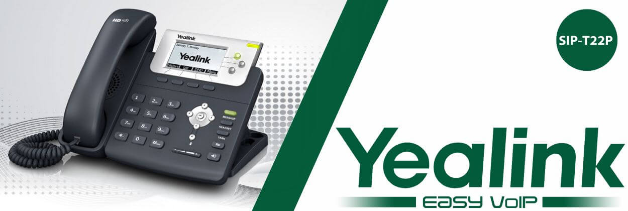 Yealink T22P SIP IP Phone