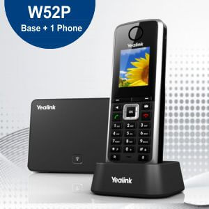 YEALINK W52P DECT PHONE SYSTEM DUBAI - YEALINK DECT PHONE