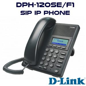 Dlink DPH 120SE F1 IP PHONE - Dlink Phone