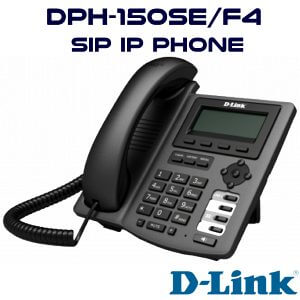 Dlink DPH 150SE F4 IP PHONE - Dlink Phone