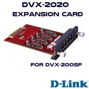 Dlink DVX2020 EXPANSION CARD FPR 2005F - Dlink PBX System