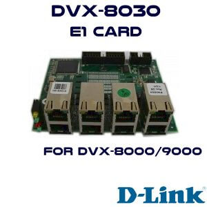 Dlink DVX8030 E1 EXPANSION CARD F0R DVX8000 9000 - Dlink PBX System