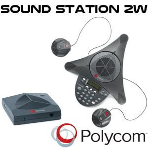 Polycom Soundstation 2w conference phone DUBAI UAE - Polycom Conference Phone