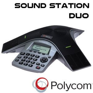 Polycom Soundstation Duo conference phone DUBAI UAE - Polycom Conference Phone