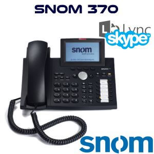 SNOM 370 LYNC PHONE DUBAI - SNOM Lync -Skype For Business Phones