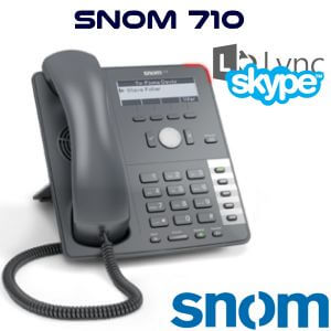 SNOM 710 LYNC PHONE DUBAI - SNOM Lync -Skype For Business Phones