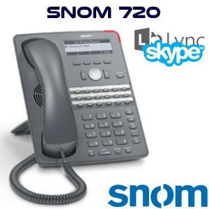 SNOM 720 LYNC PHONE DUBAI - SNOM Lync -Skype For Business Phones