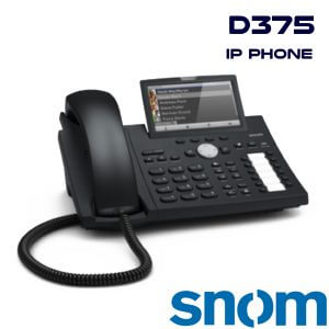 SNOM D375 IP PHONE DUBAI UAE - Snom IP Phones