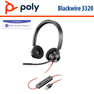 Poly Blackwire3320 Teams USB-A Dubai