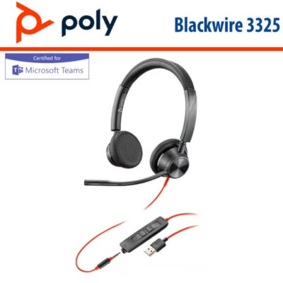 Poly Blackwire3325 Teams USB-A Dubai