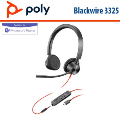 Poly Blackwire3325 Teams USB-C Dubai