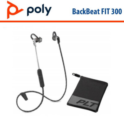 Poly BackBeat FIT300 Black includes sport mesh pouch Dubai