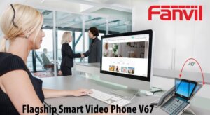 fanvil flagship smart video phone v67 uae 300x164 - Fanvil V67 Dubai