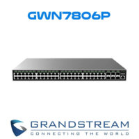 Grandstream GWN7806P High-Density Enterprise Layer 2+ Managed PoE+ Network Switch