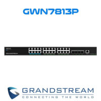 Grandstream GWN7813P Enterprise Layer 3 Managed PoE+ Network Switch